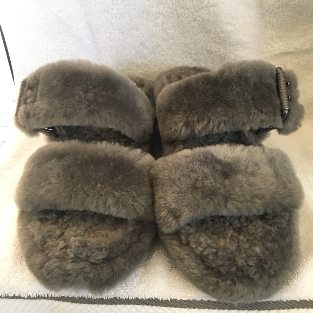 Fuzzy slippers